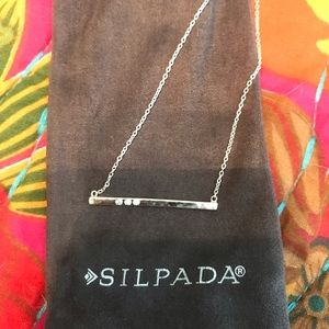 Silpada Dotted Line Necklace NWOT
